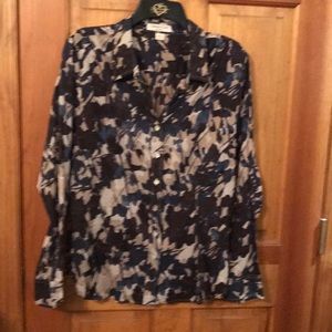Cold water creek button down blouse